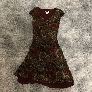 paisley dress